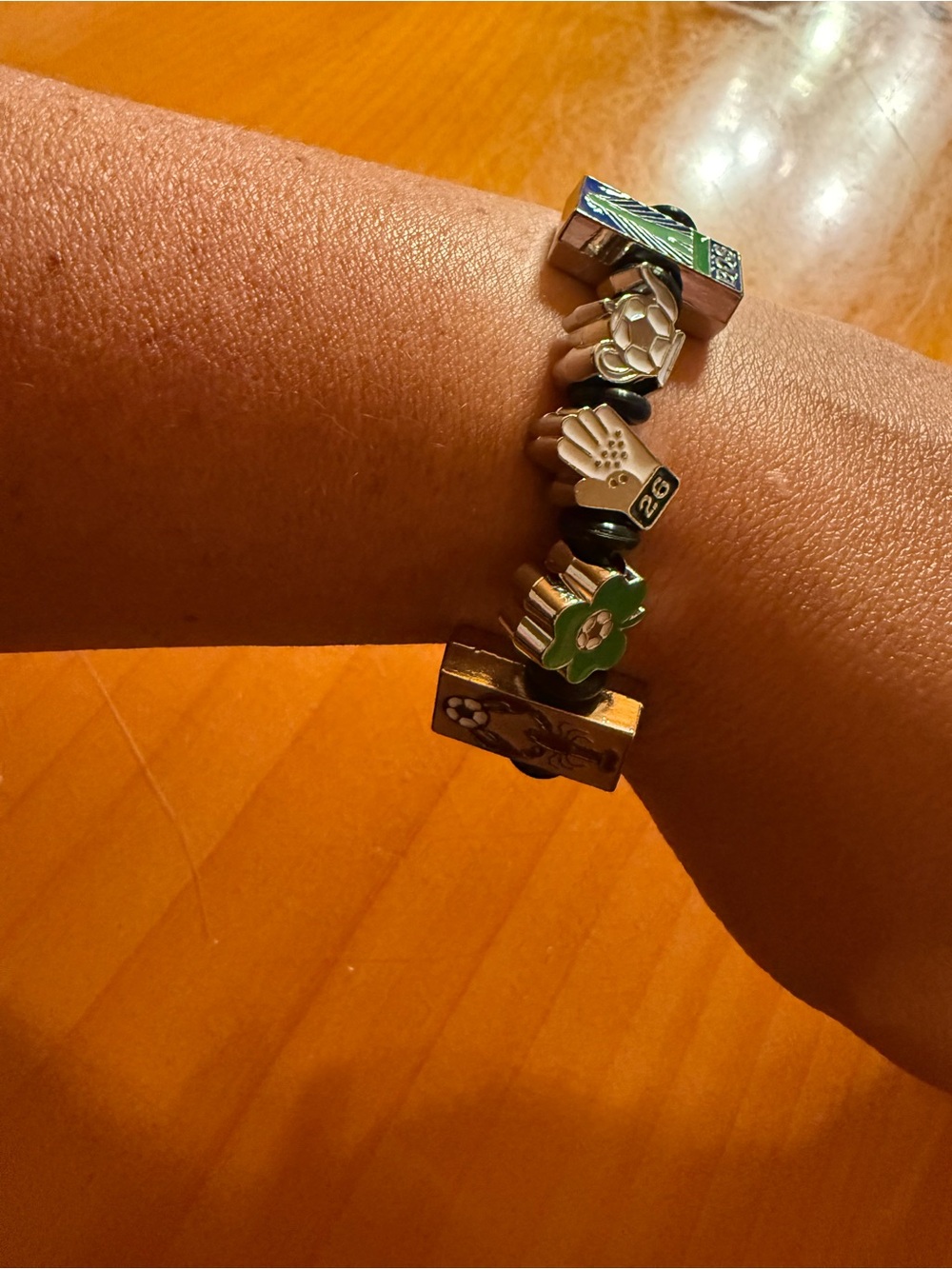 FIFA World Cup 2026 Boston Haiti vs Scotland Match 5 Promotional Charm Bracelet - Picture 3 of 4